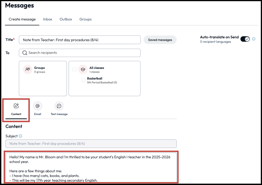 content in a messages creation screen for teachercomms.png