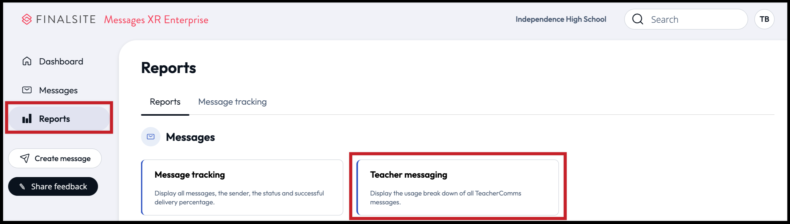reports teacher messaging button.png