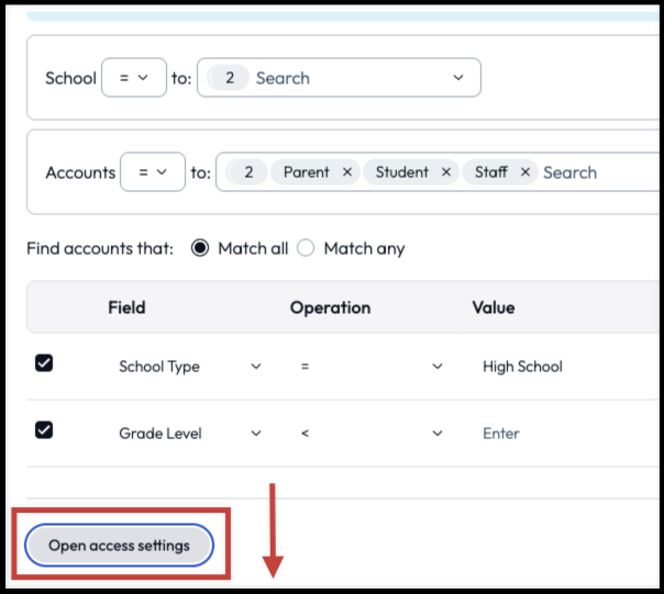 open access settings in dynamic filter.png